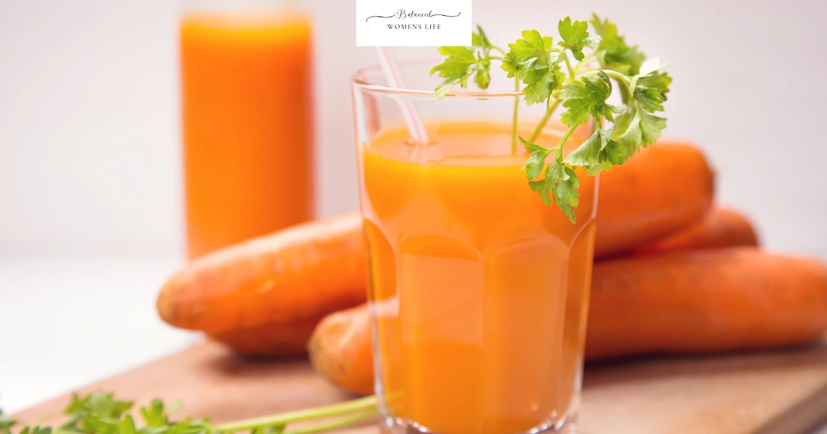 how much calories are in fresh carrot juice