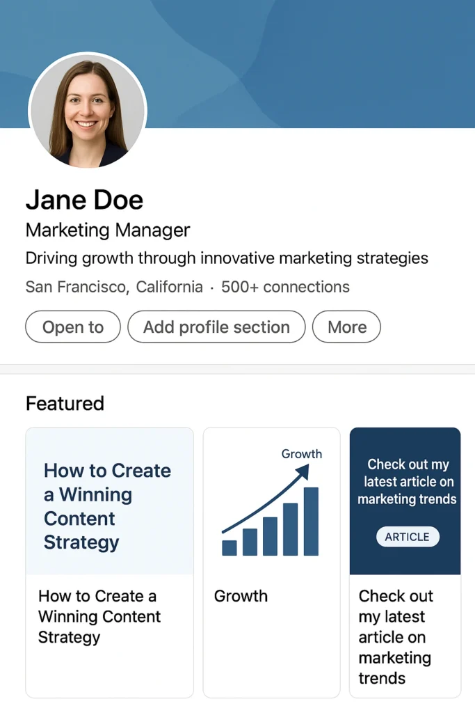 Personal branding Professional LinkedIn